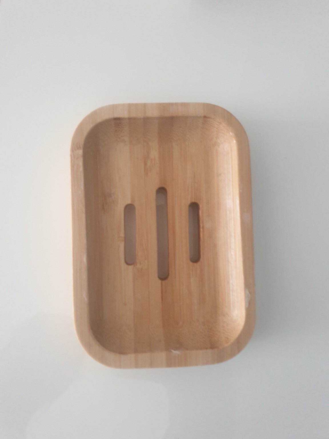Porte - savon en bois de bambou - Majaayli